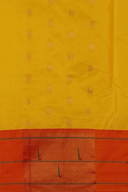 Image of Paithani Yellow Saree