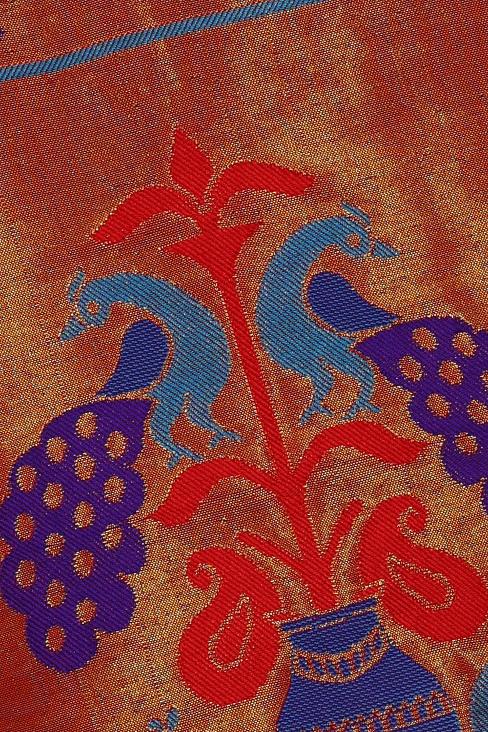 Image of Paithani Royal Blue Saree