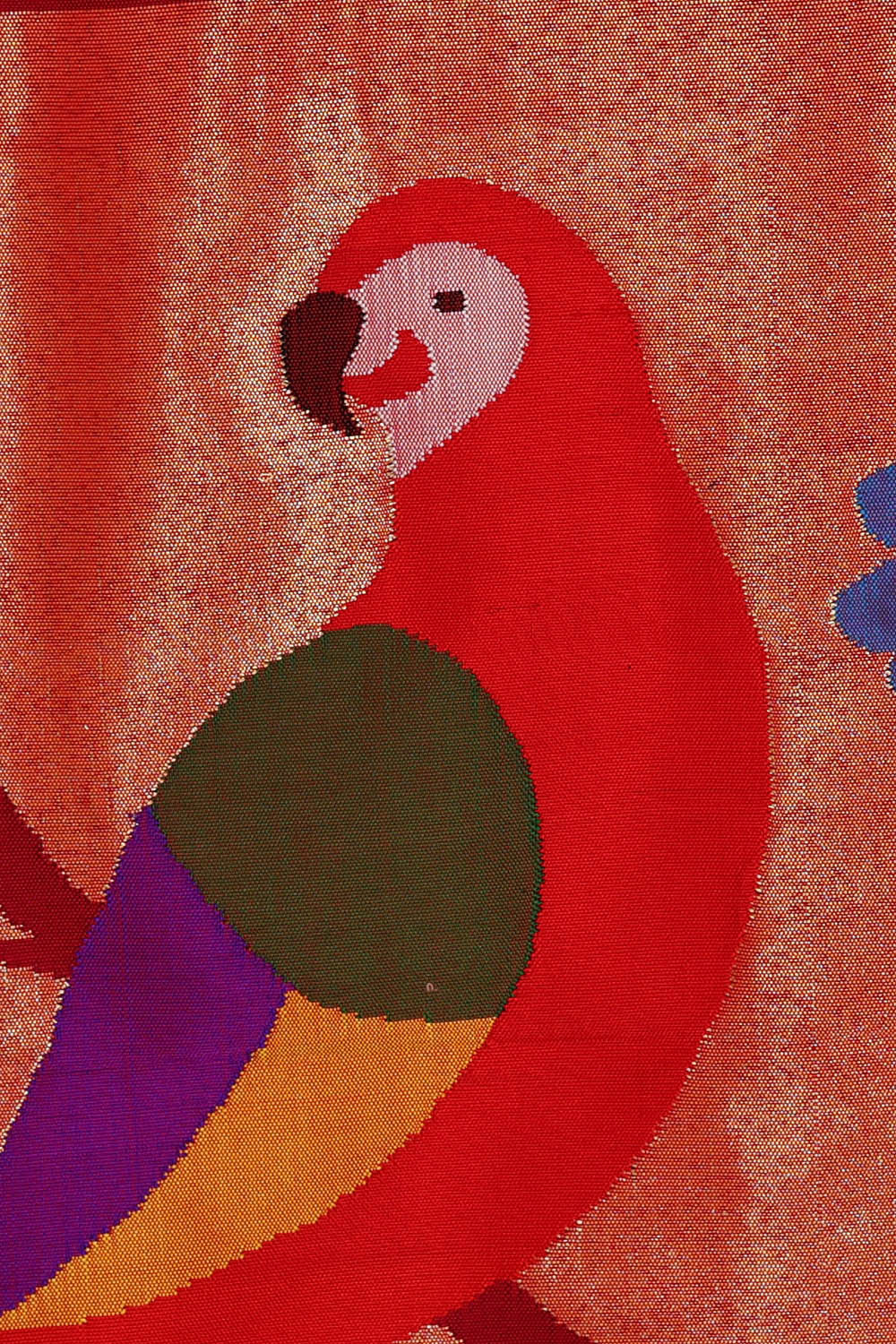 Image of Paithani Deep Wine Saree