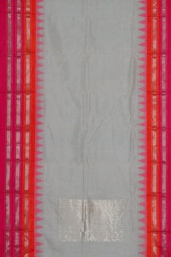 Image of Ponduru Cotton Grey Saree