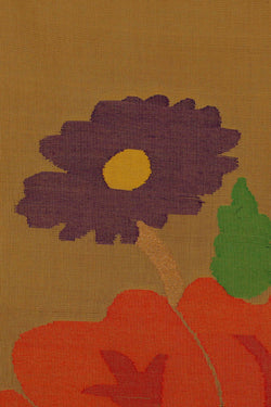 Image of Ponduru Cotton Mustard Yellow Saree