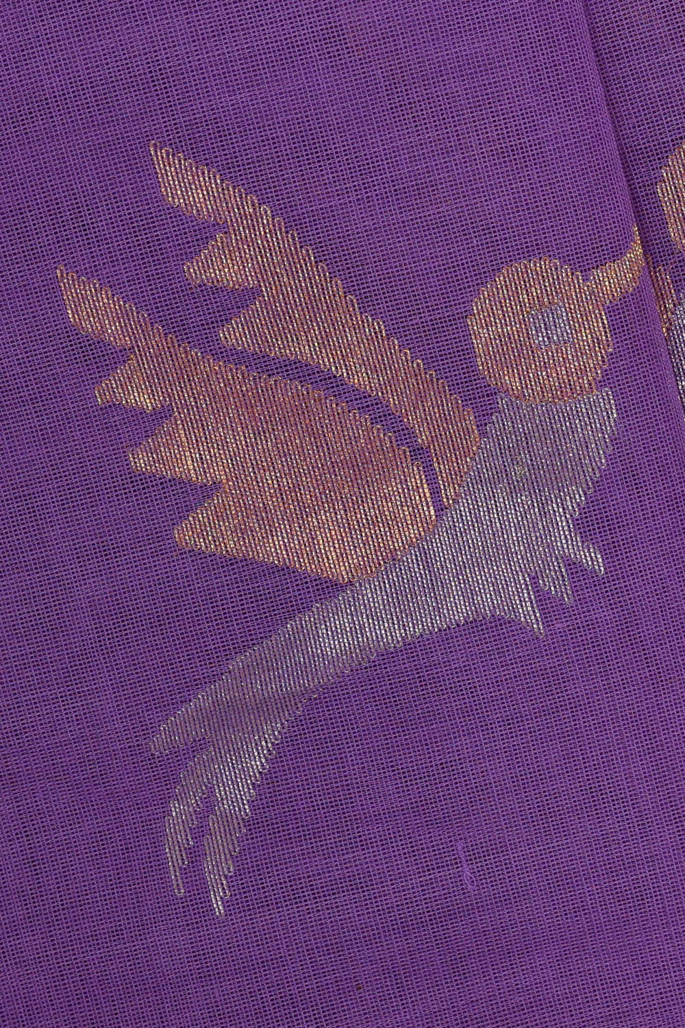 Image of Ponduru Cotton Lavender Saree