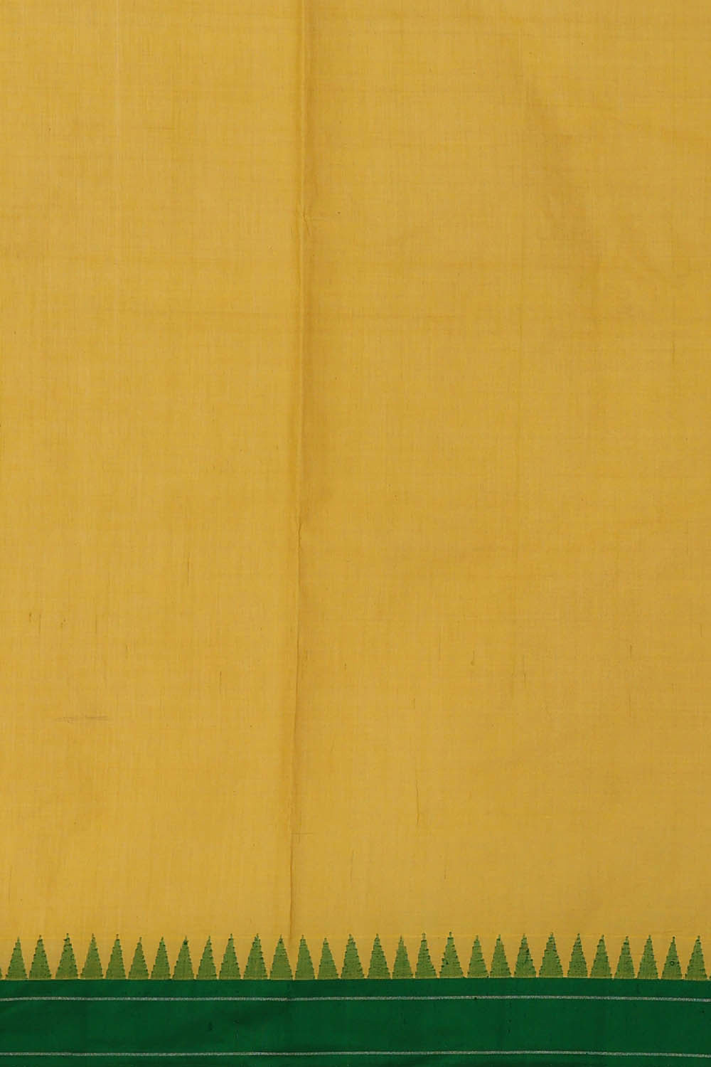 Ponduru Cotton Yellow Saree