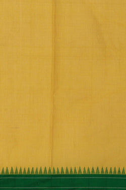 Image of Ponduru Cotton Yellow Saree