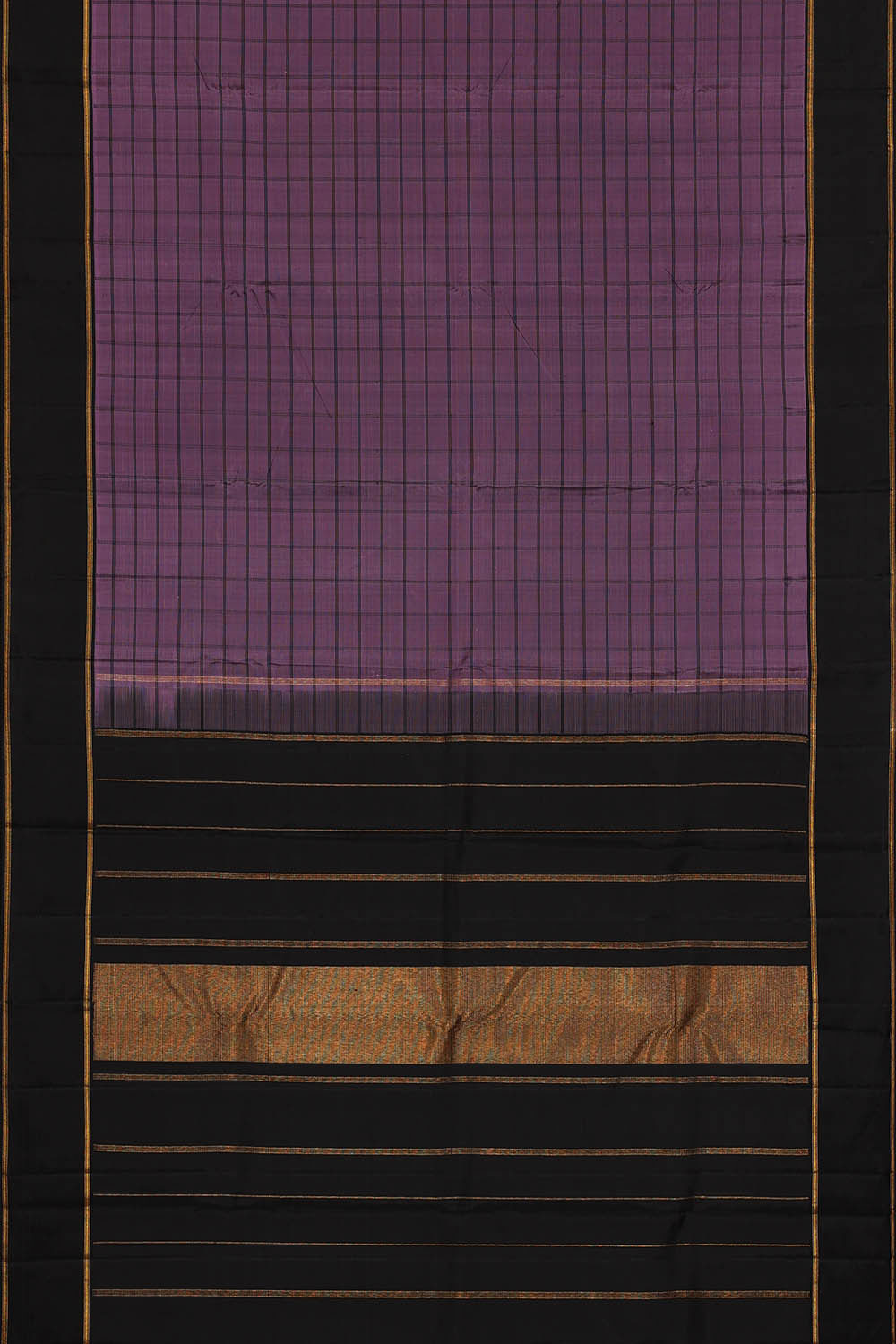 Arani Silk Dark Lavender Saree
