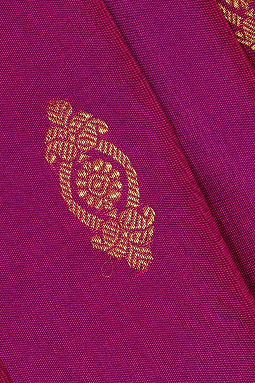Arani Silk Magenta Saree
