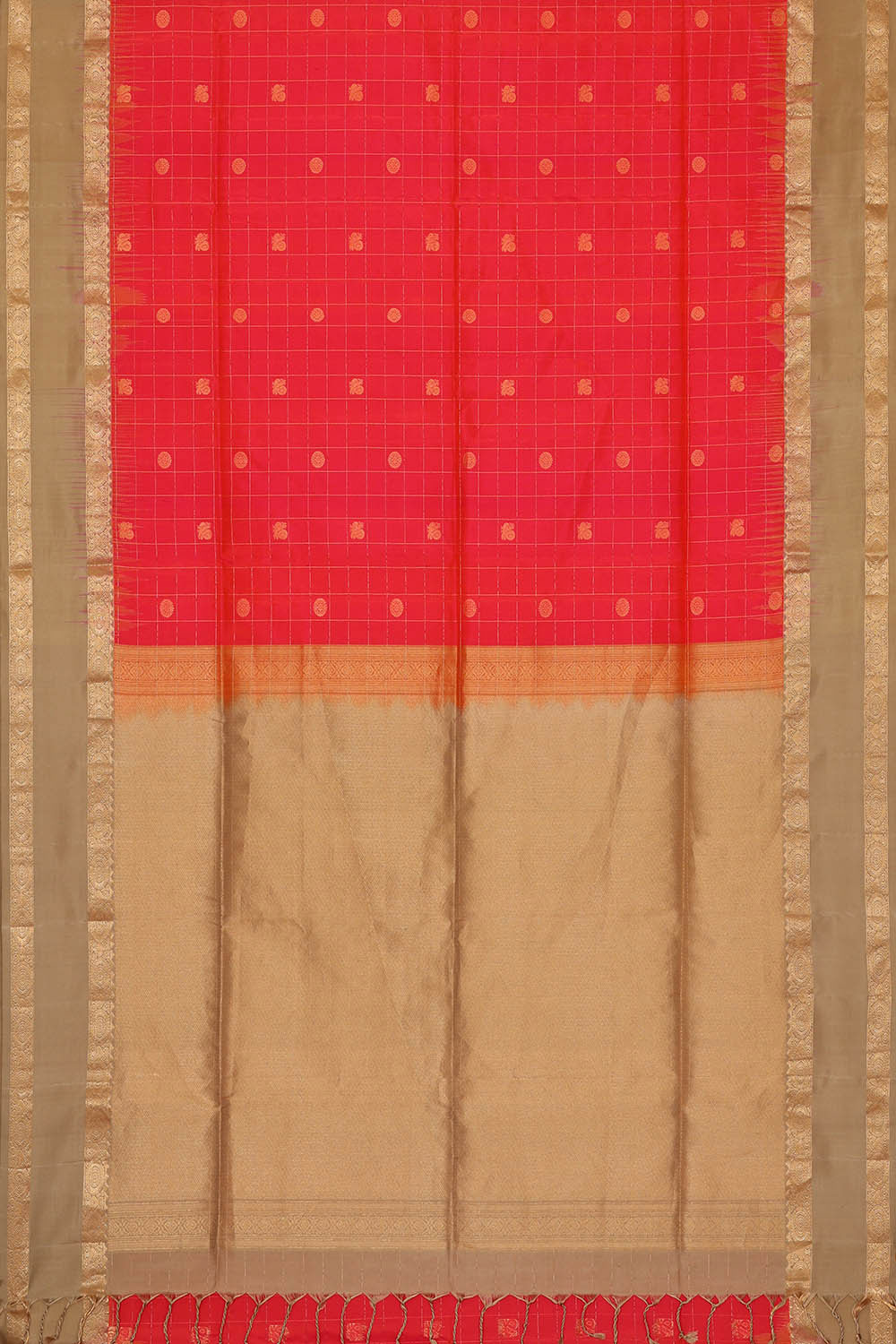 Red Silk Saree