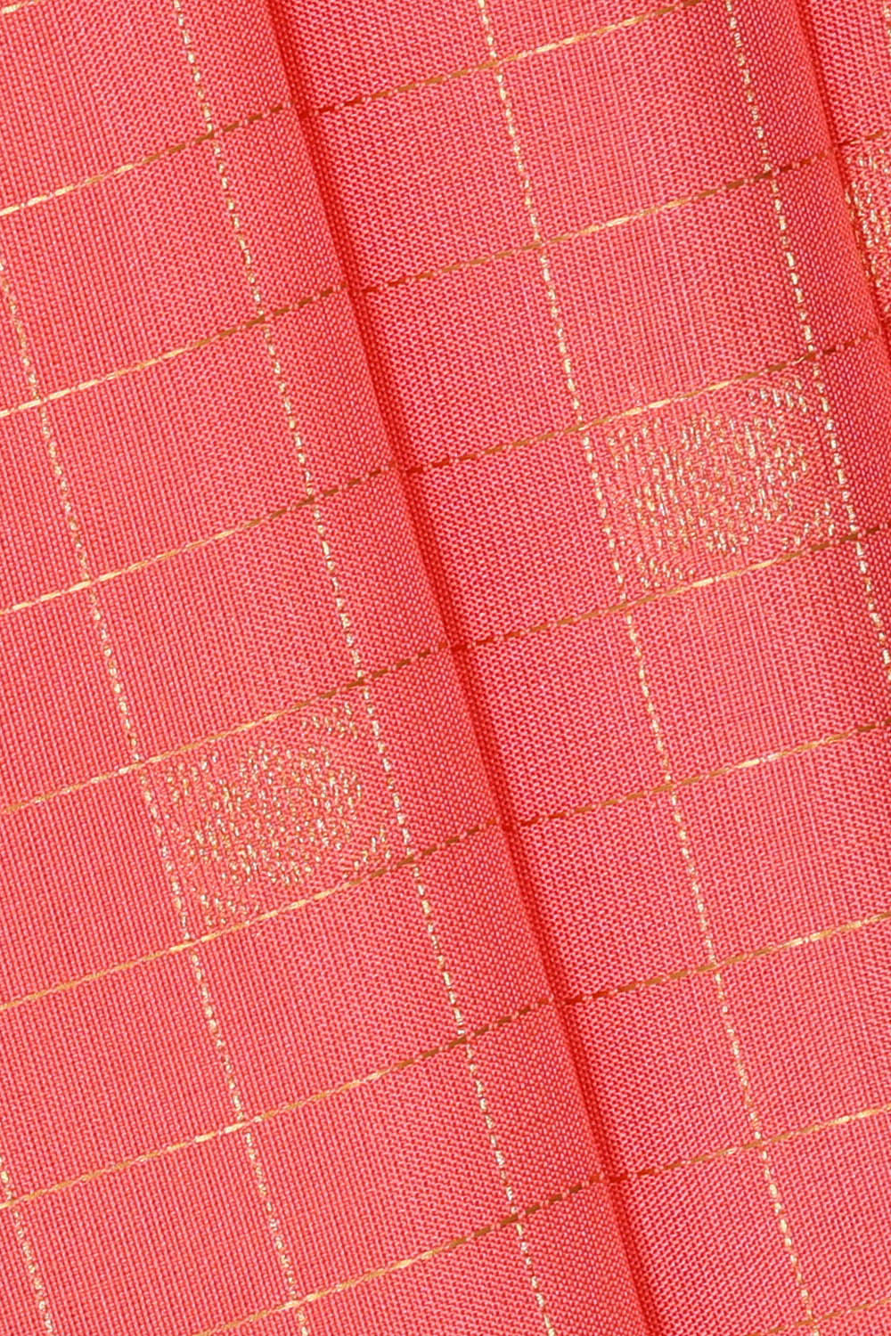 Image of Peach Silk Saree