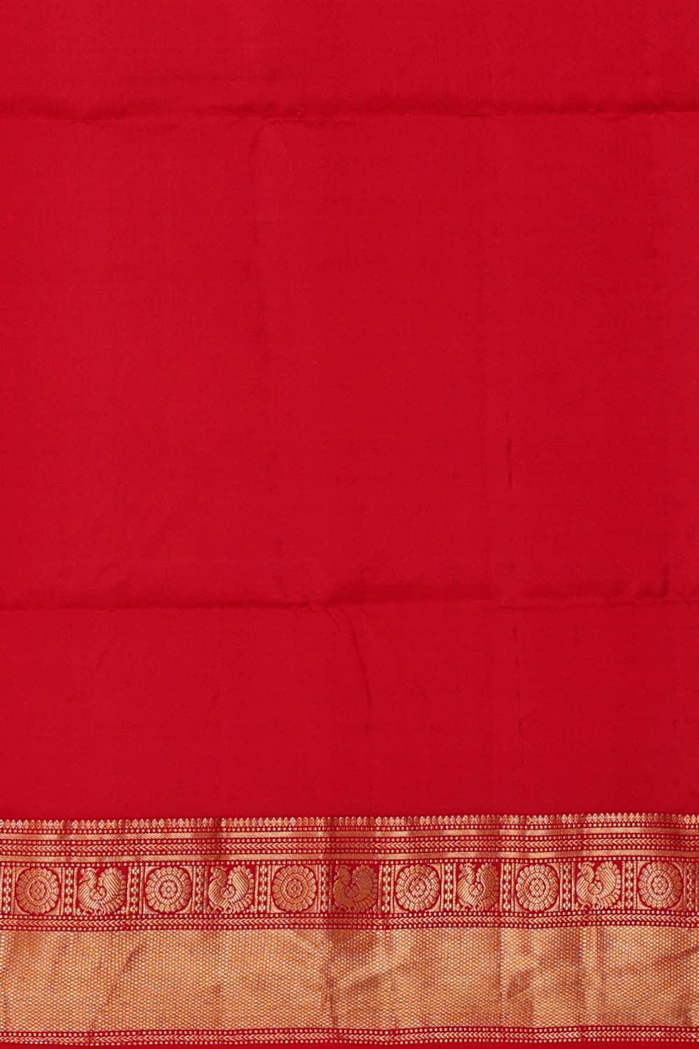 Parrot Green Silk Saree
