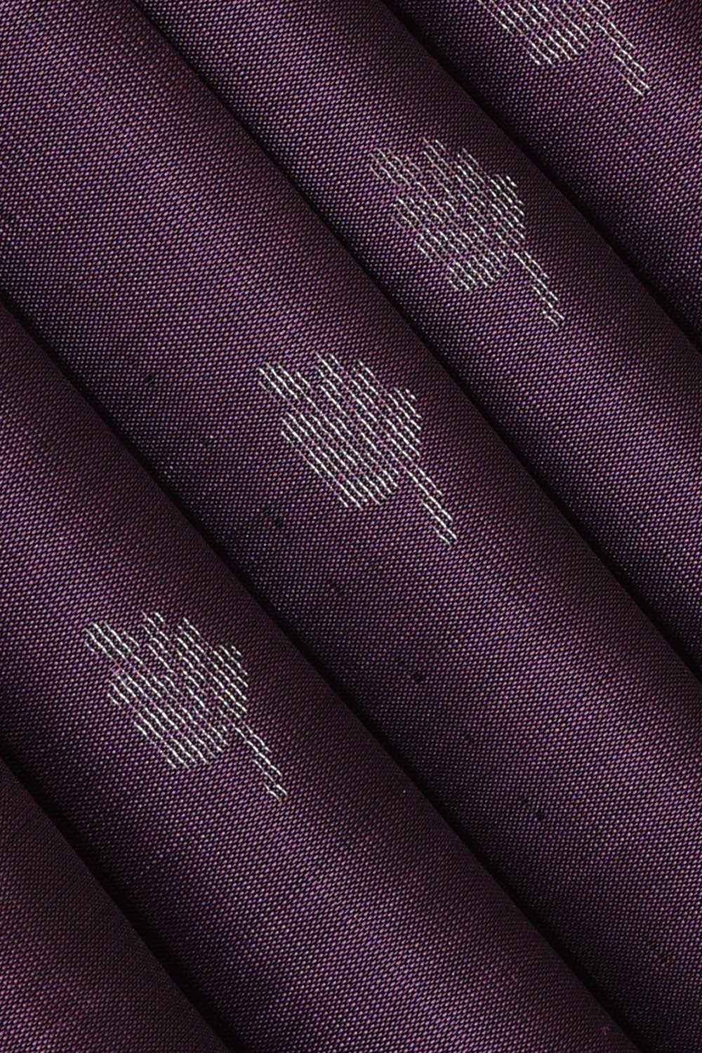 Image of Dark Lavender Silk Saree