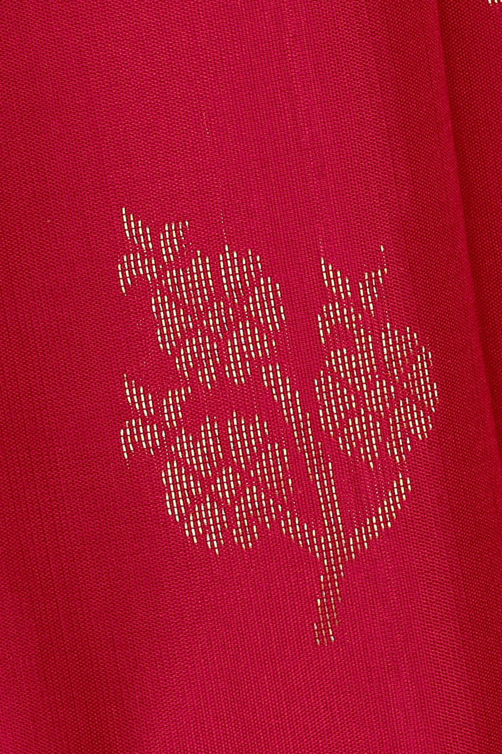 Rani Pink Silk Saree
