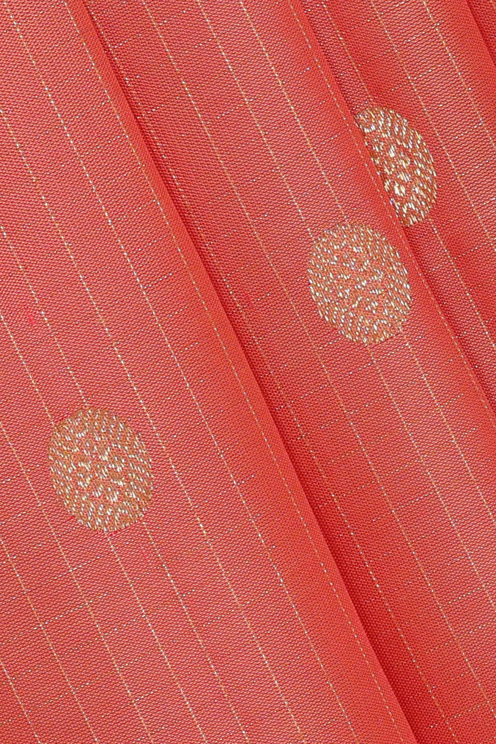Image of Arani Silk Peach Saree