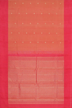 Image of Arani Silk Peach Saree