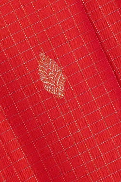 Image of Arani Silk Light Red Saree