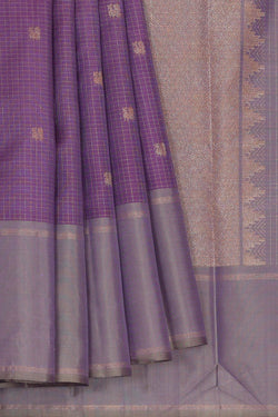 Image of Arani Silk Lavender Saree