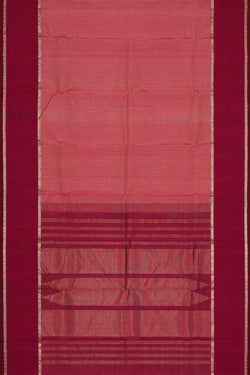 Image of Arani Silk Light Red Saree