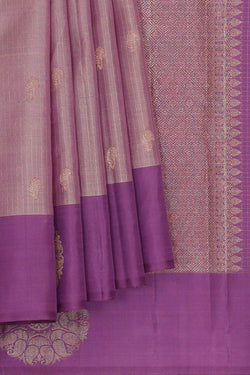 Image of Arani Silk Light Mauve Saree