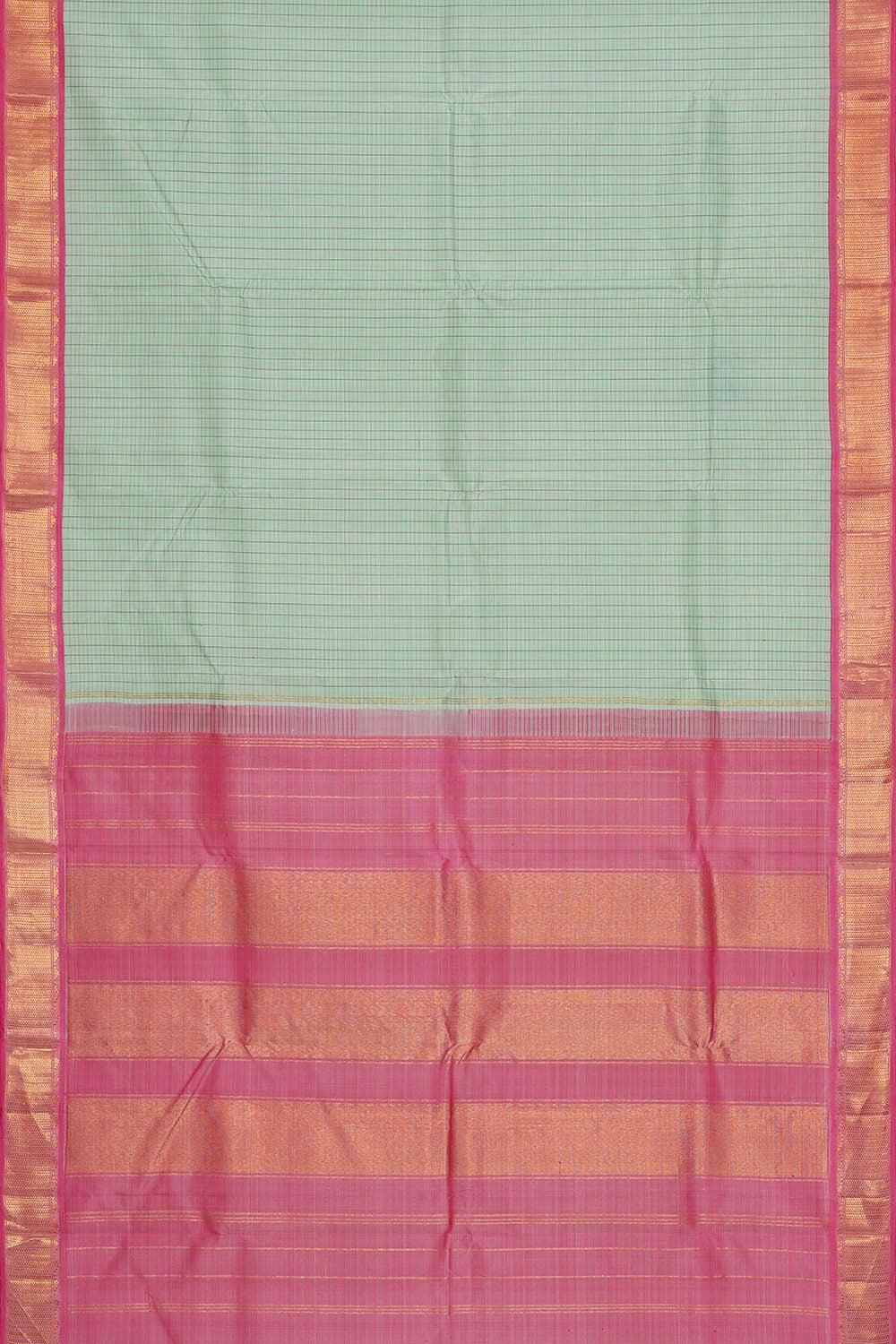 Arani Silk Sea Green Saree