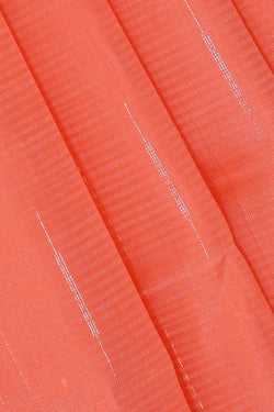 Image of Peach Silk Saree
