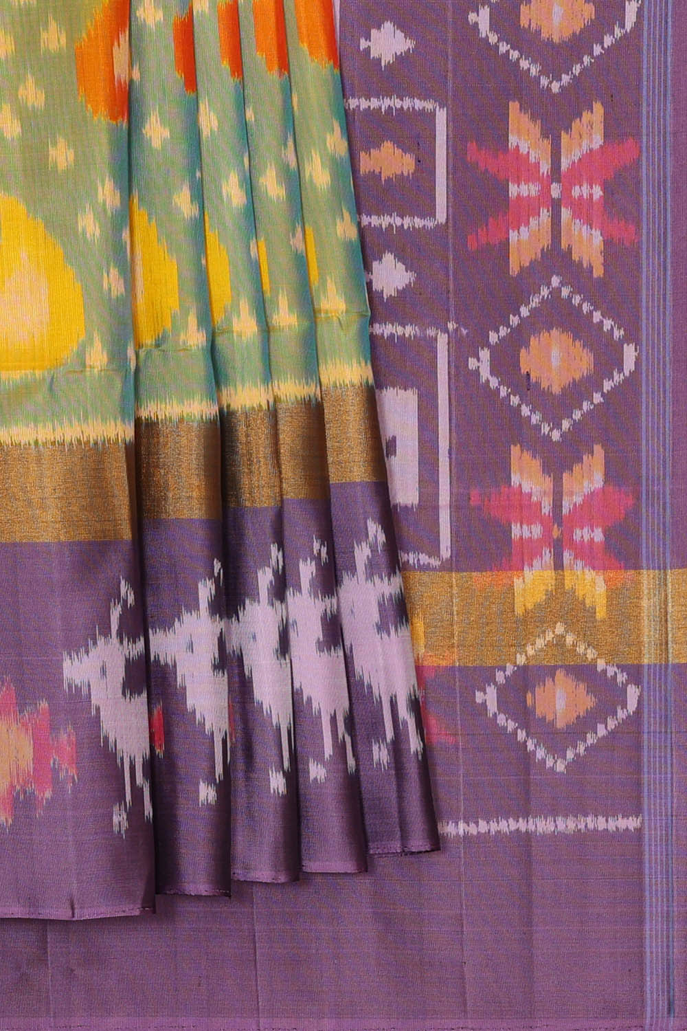 Image of Green Silk Saree