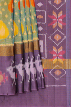 Image of Green Silk Saree