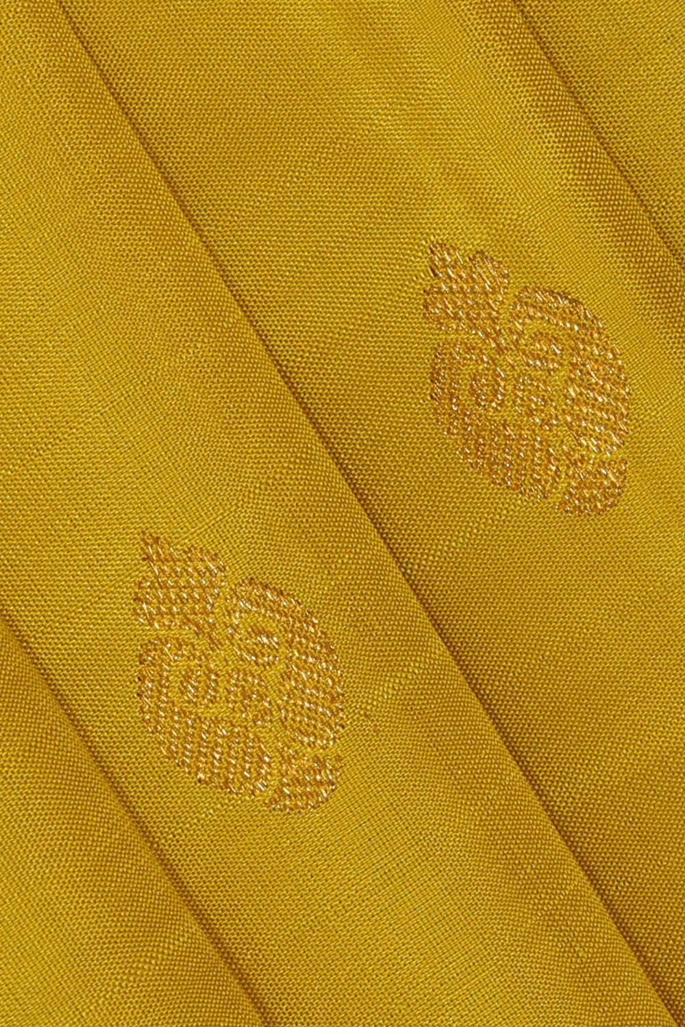 Image of Arani Silk Yellow Saree