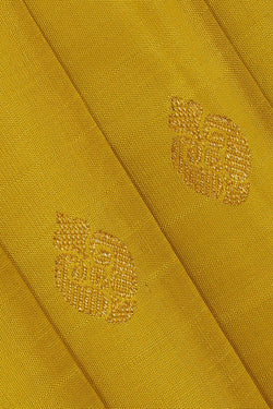Image of Arani Silk Yellow Saree