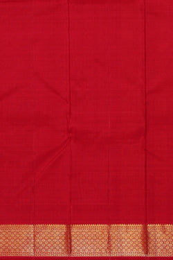 Image of Arani Silk Yellow Saree