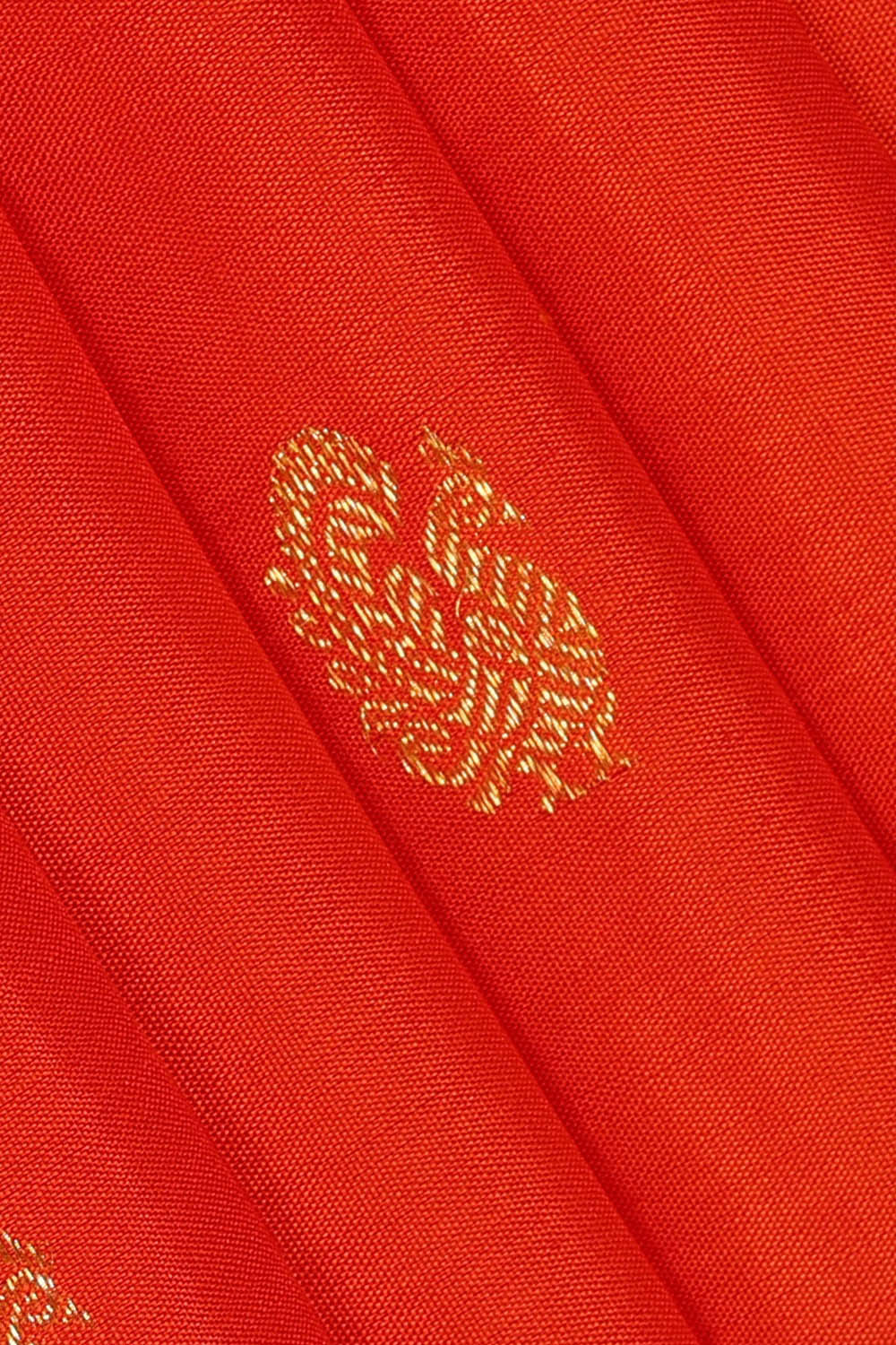 Image of Arani Silk Orange Saree