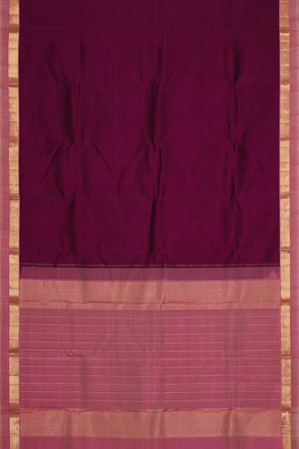 Image of Arani Silk Deep Wine Saree