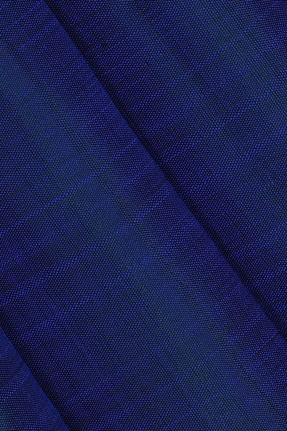 Image of Arani Silk Peacock Blue Saree