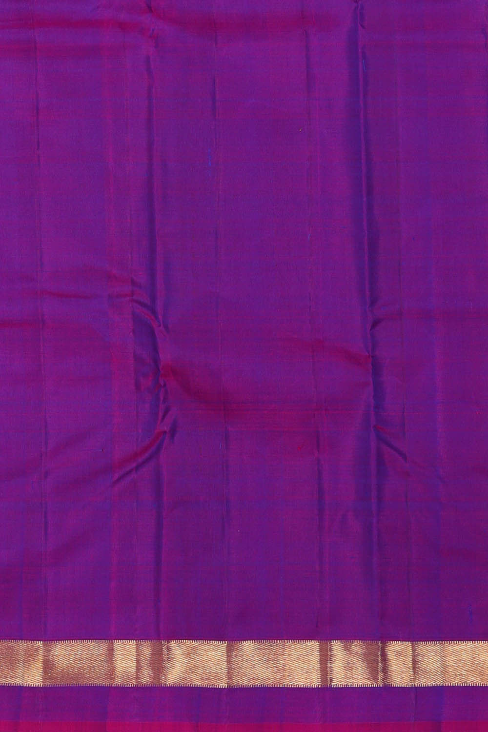 Image of Arani Silk Peacock Blue Saree