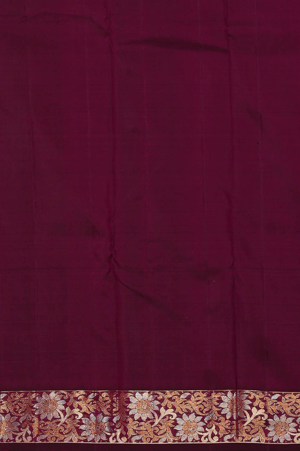 Image of Arani Silk Deep Wine Saree