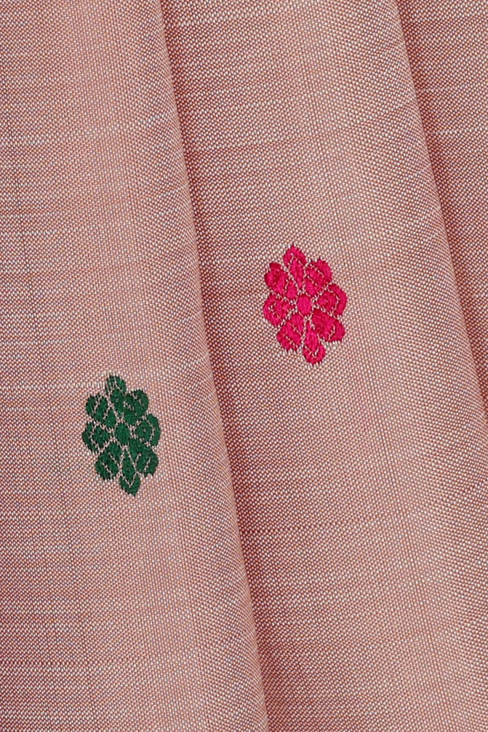 Arani Silk Light Peach Saree