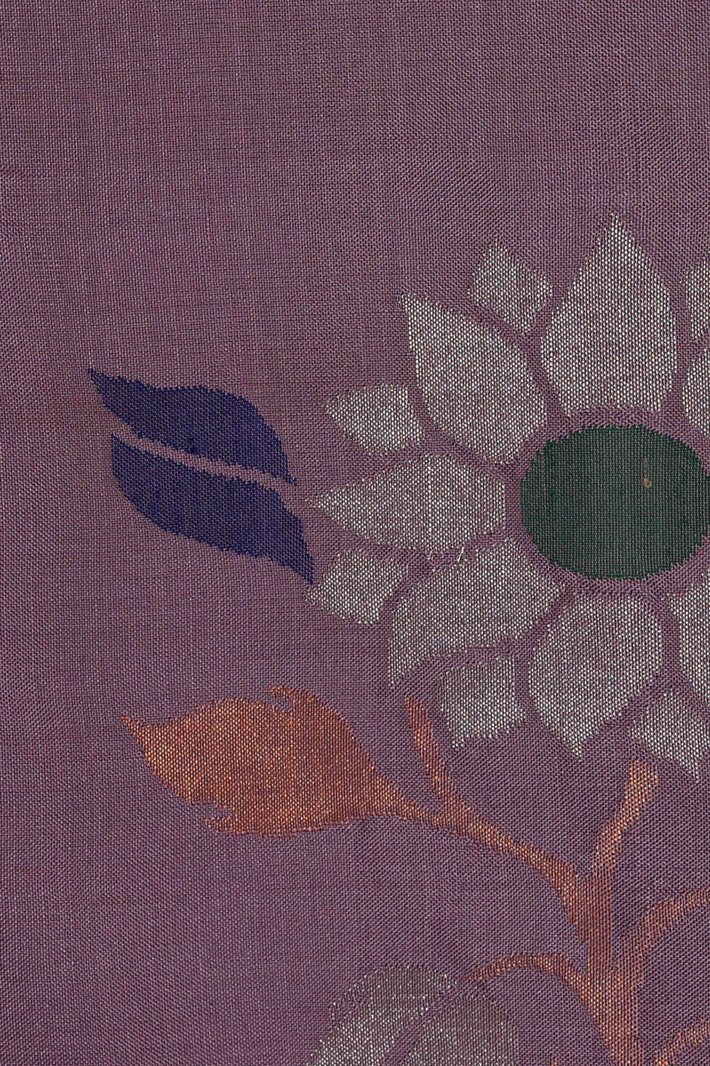 Image of Uppada Silk Dark Lavender Saree