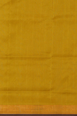 Image of Uppada Silk Greenish Yellow Saree