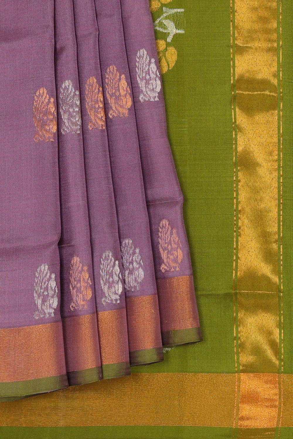 Image of Uppada Silk Lavender Saree