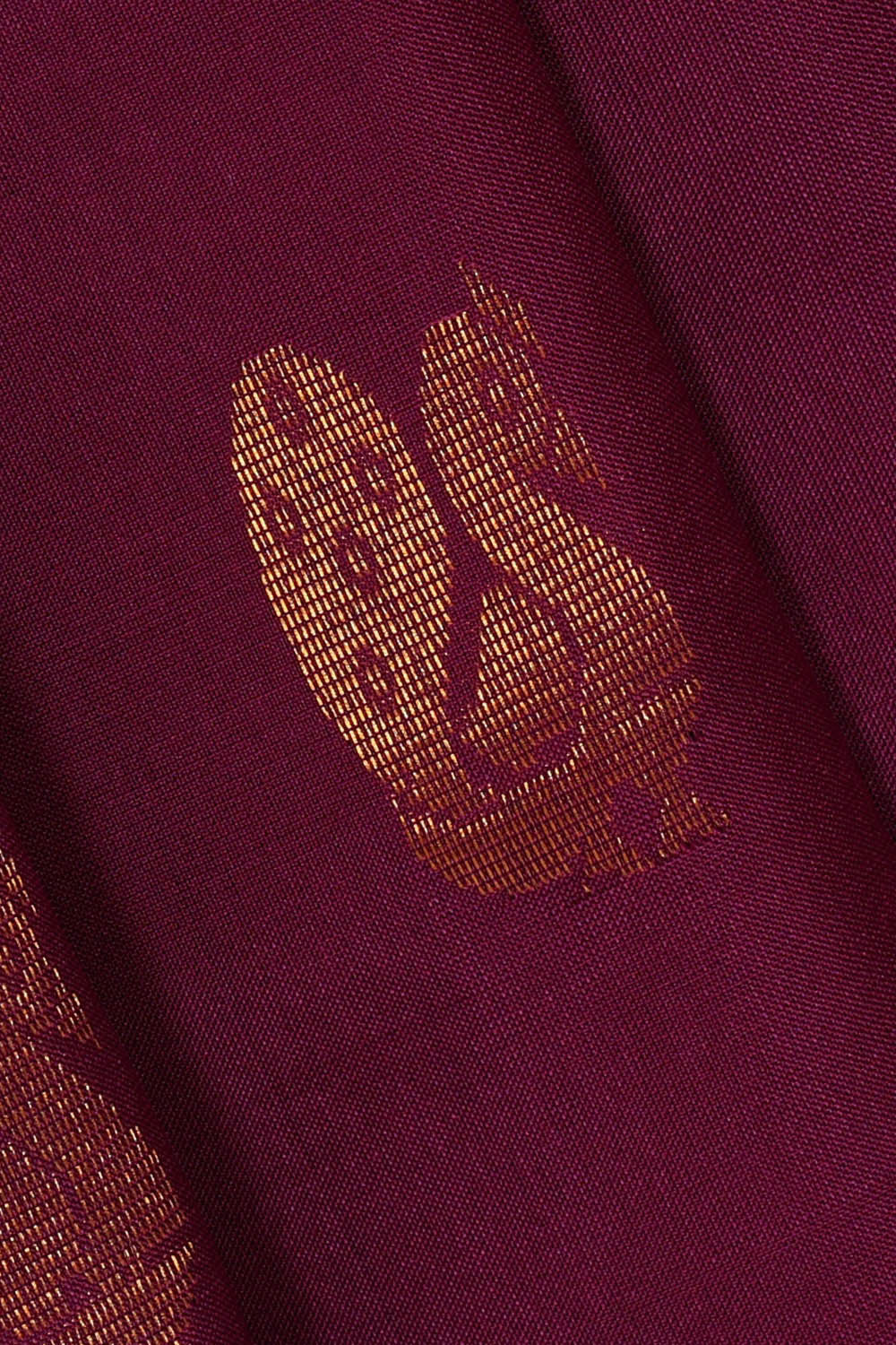 Image of Uppada Silk Magenta Red Saree
