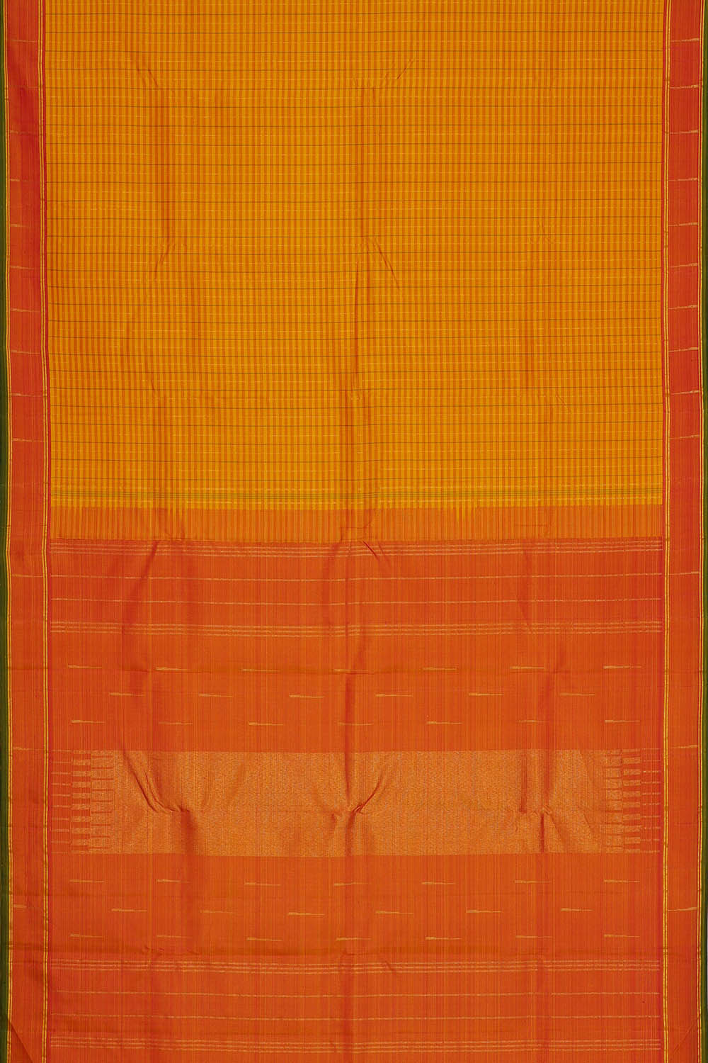 Arani Silk Yellow Saree