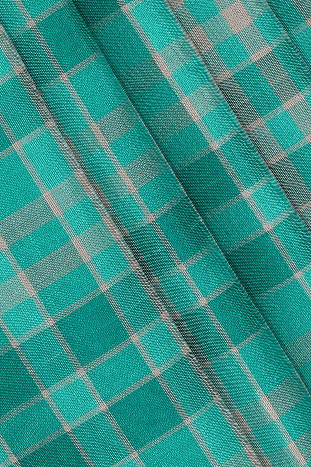 Image of Arani Silk Turquoise Blue Saree