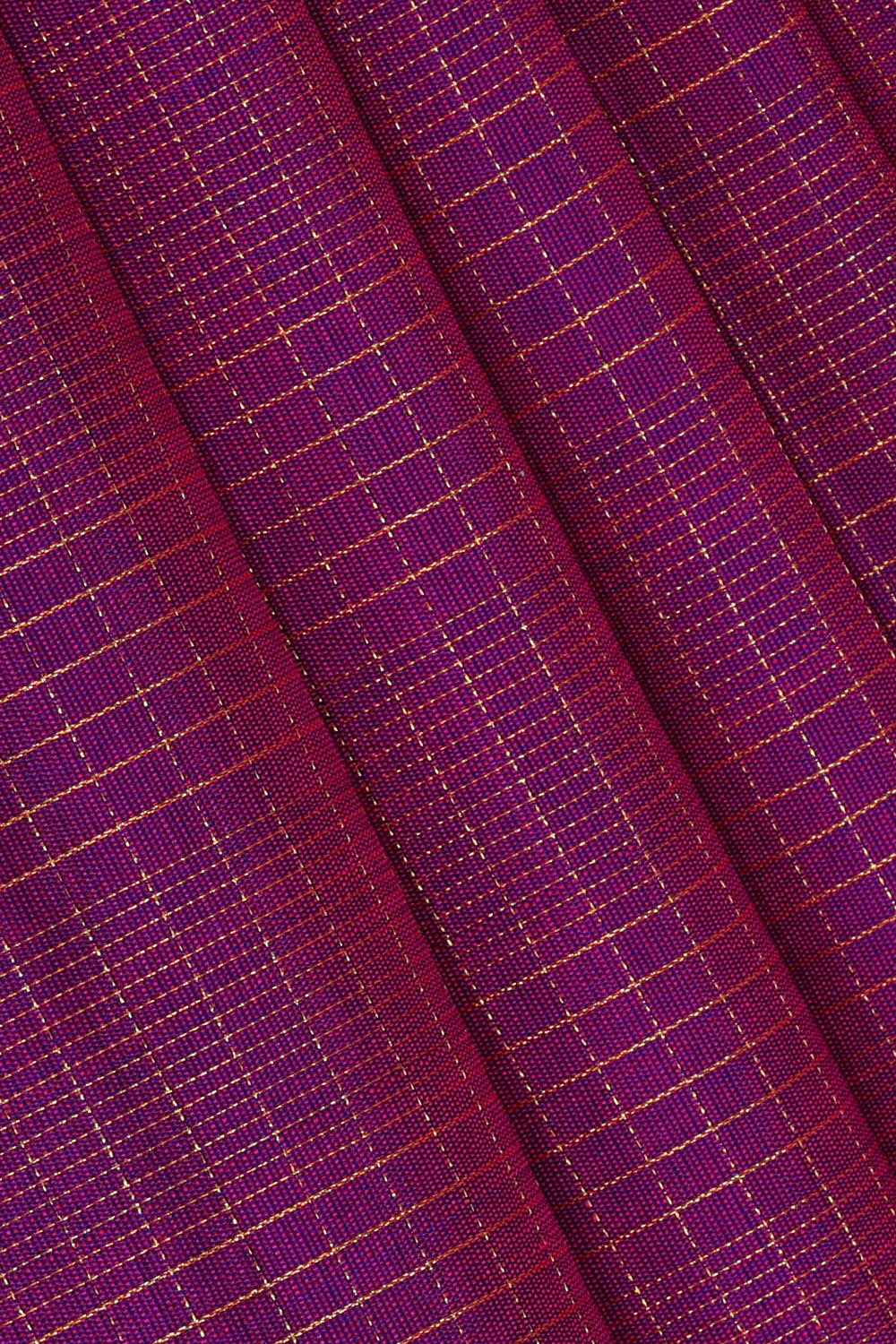 Arani Silk Magenta Purple Saree