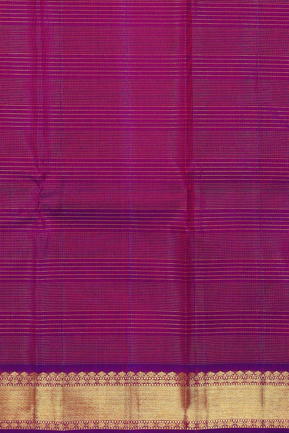 Arani Silk Magenta Purple Saree