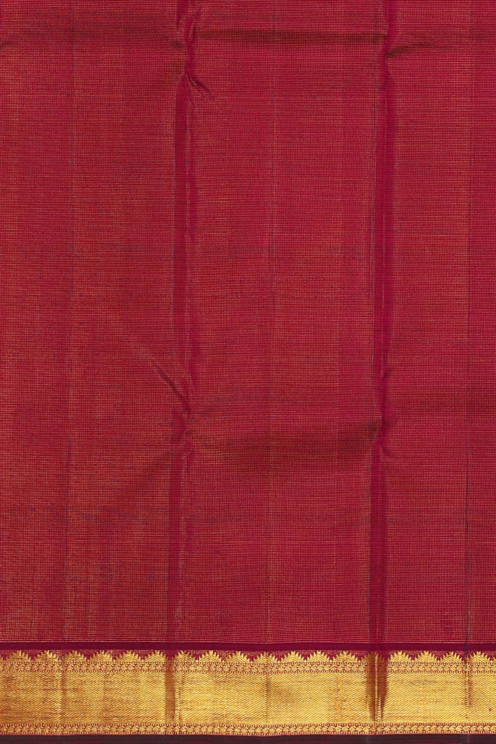 Arani Silk Dark Red Saree