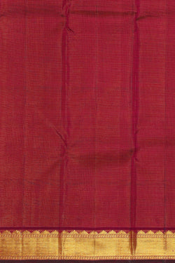 Image of Arani Silk Dark Red Saree