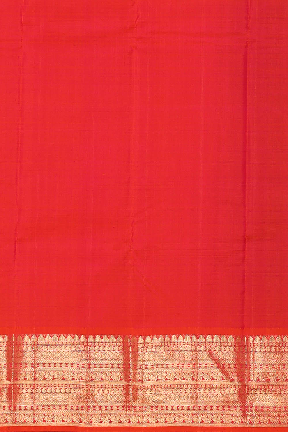 Image of Arani Silk Bottle Green Saree