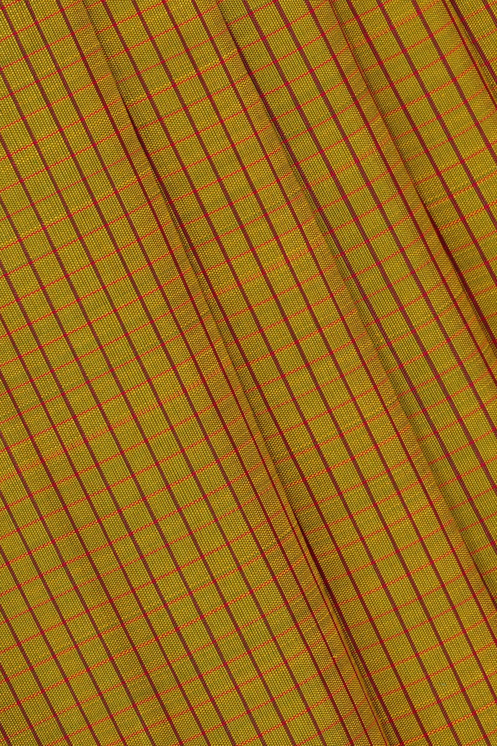 Image of Arani Silk Yellowish Green Saree