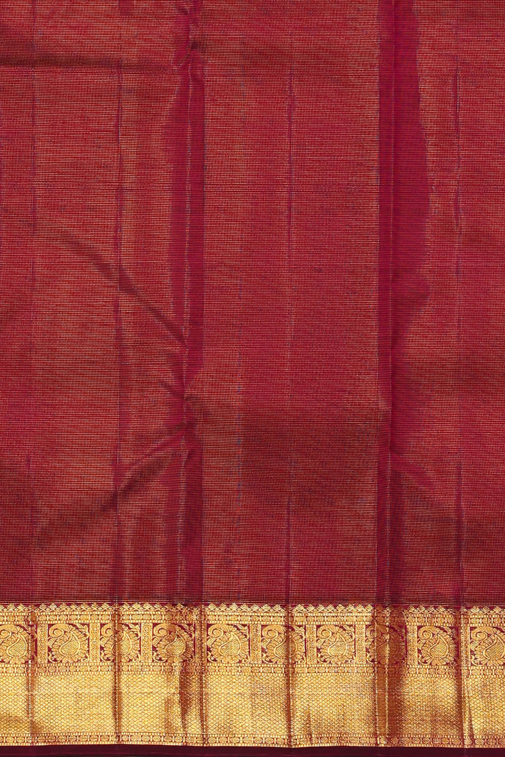 Arani Silk Maroon Saree
