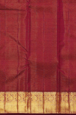 Image of Arani Silk Maroon Saree