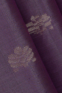 Image of Lavender Silk Saree
