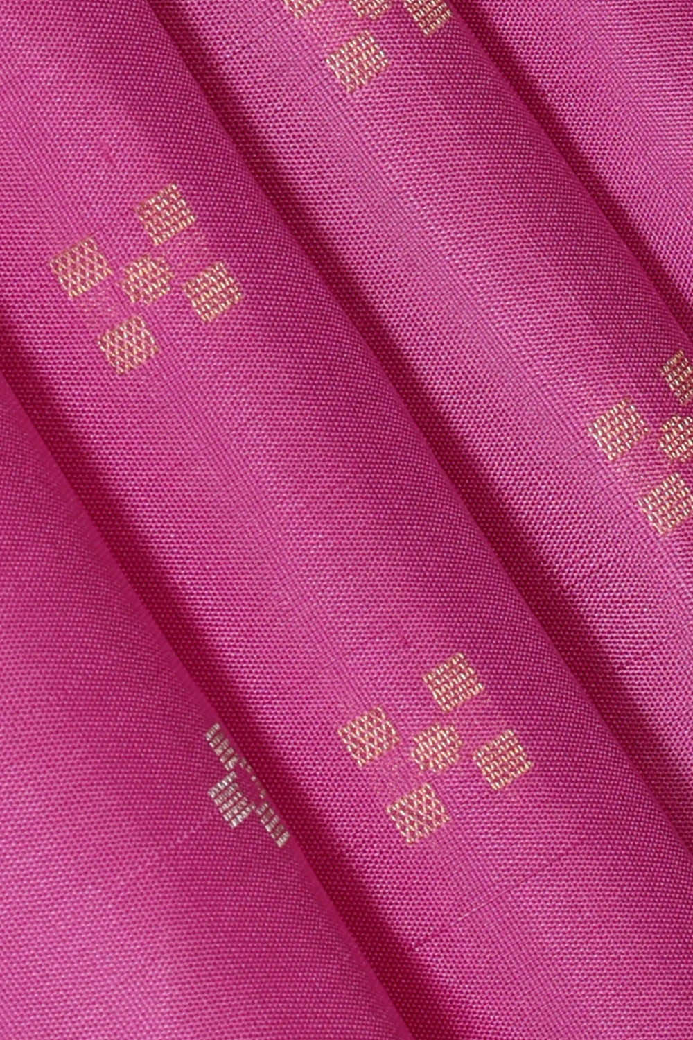 Image of Kanchipattu Pink Brocade Saree